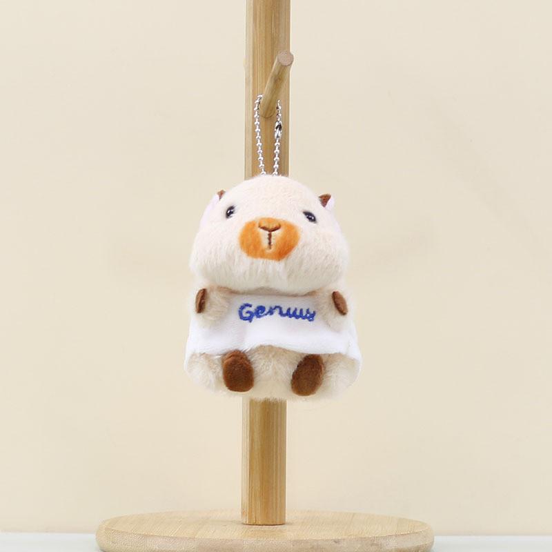 Hamster Cute Little Capybara Keychain Cartoon Girl Backpack Decorative Pendant