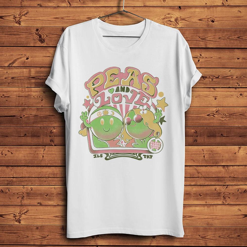 

Antiwar Peas Peace and Love Funny Anime T ShirtUnisex Oneck Short Sleeve TShirtStreetwear Unisex Tee Breathable Print 4XL