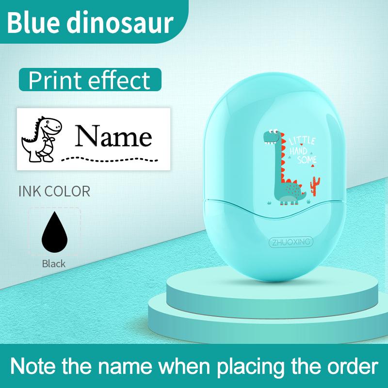 

Personalized Student Name Stamp - Custom Waterproof Seal with Non-Fading Ink, Kindergarten Travel-Friendly Gift Set for Children