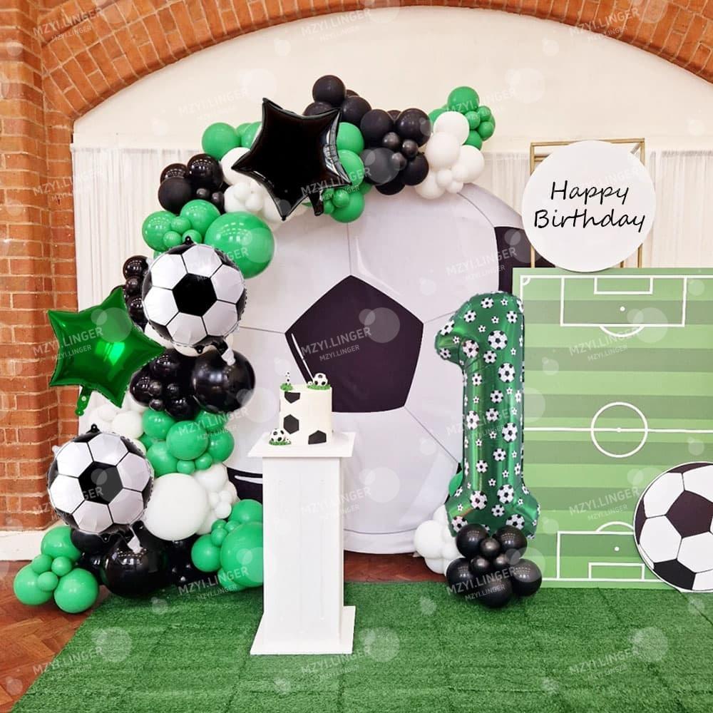 Soccer Balloon Kit |football Theme Birthday Decor For Birthday Party Supplies, Football Party Balloon, Sports Theme Party Favors
