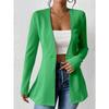 DAFIFY Women's Fashion Casual Solid Color Print Autumn Winter Long Sleeve Jackets & Coats
