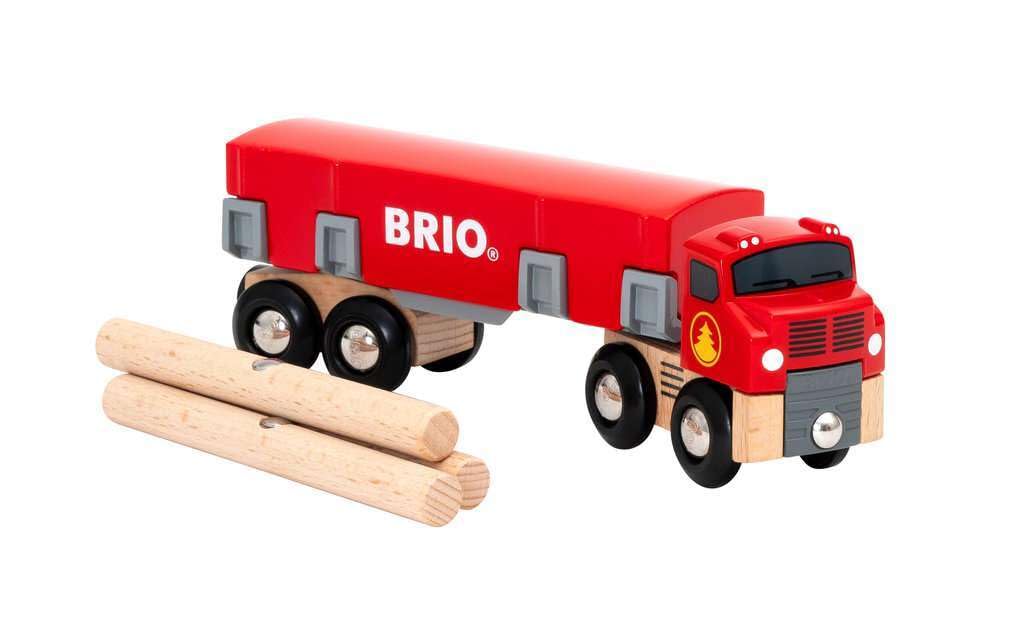 BRIO WORLD Lumber Track Rail 33657 [Wooden Toy]
