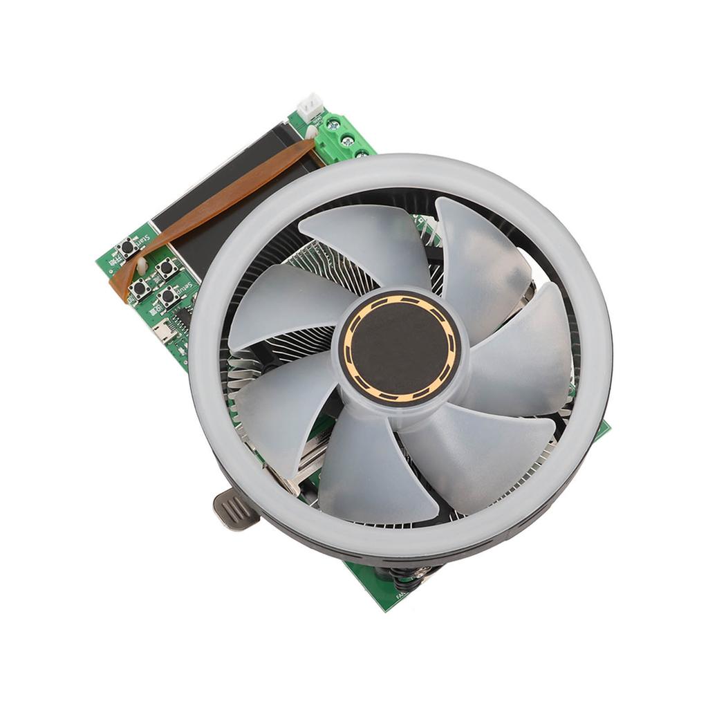 Electronic Load Tester 180W DC USB Adjustable Constant Current Discharge Battery Capacity Monitor