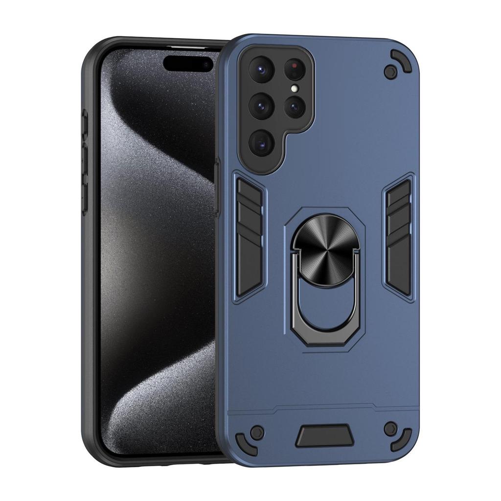 S26 Ultra 360° Magnetic Warrior Phone Case for Samsung A54/S24FE