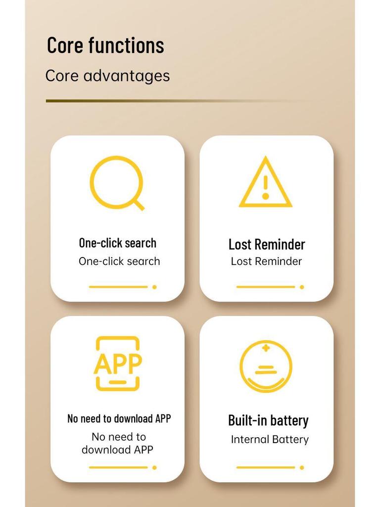 Porte-clés certifié avec traceur anti-perte: Localisateur sans fil pour animal de compagnie/enfant