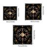 Divinations Tablecloth Moonphases Flower Astrologys Tarot Cards Tablecloth Altars Cloth Divinations Game Accessories