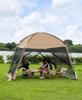 Four Seasons Rainproof Camping Tent: Mesh Anti-Mosquito Sunshade for Outdoor and Beach Use