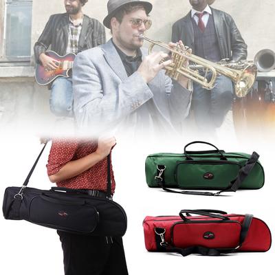 Borsa da concerto per tromba resistente all'acqua 600D Tracolla regolabile in tessuto Oxford