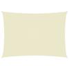 VidaXL Sunshade Sail Oxford Fabric Rectangular 3x5 M Cream 135212