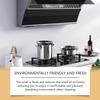 Cooktops Oil Stain Cleaner Foam Powerful Grease Remover Multi Surface Kitchen Degreaser for Range Hood Ovens Grills