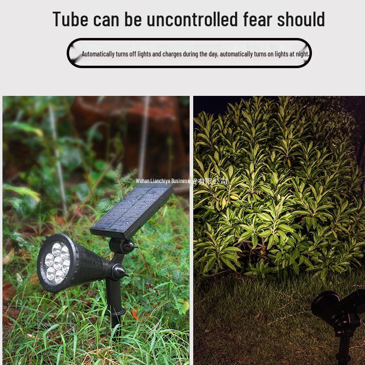 Super Bright Waterproof Outdoor Solar Spotlight for Garden and Home