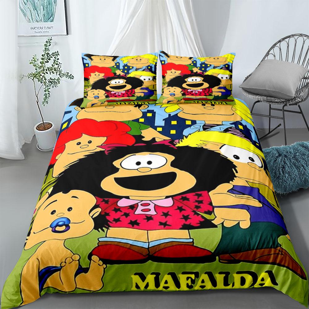 Babar and Zephir Bedding Set Without Sheet King Queen Double Full Twin Single Size Bed Linen Set