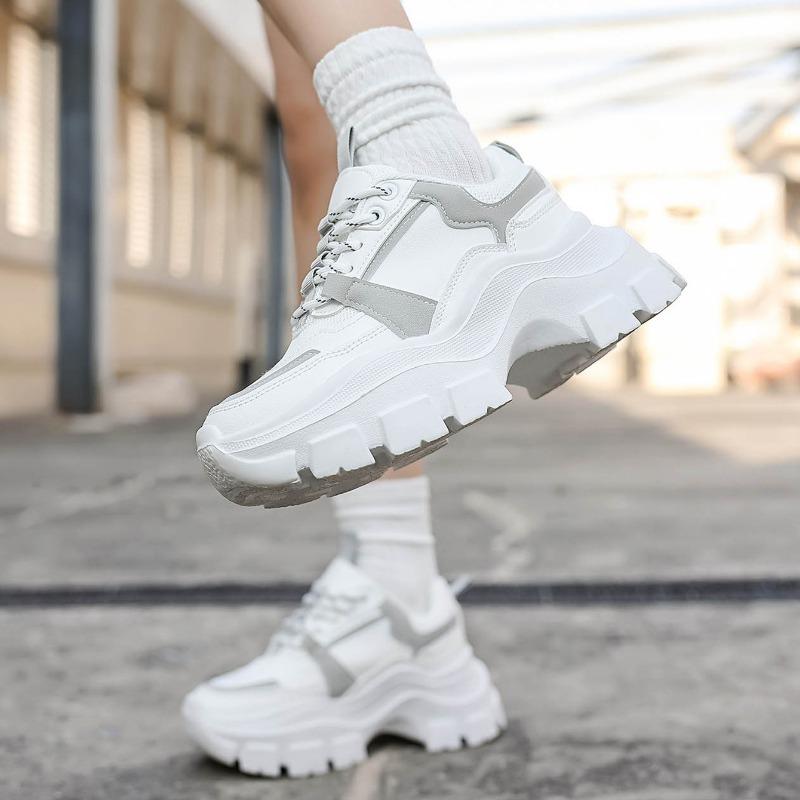 Autumn New Women Casual Shoes Tennis Sneakers 2025 Fashion Hot Sale Woman Comfortable Platform Vulcanized Shoes Zapatos De Mujer