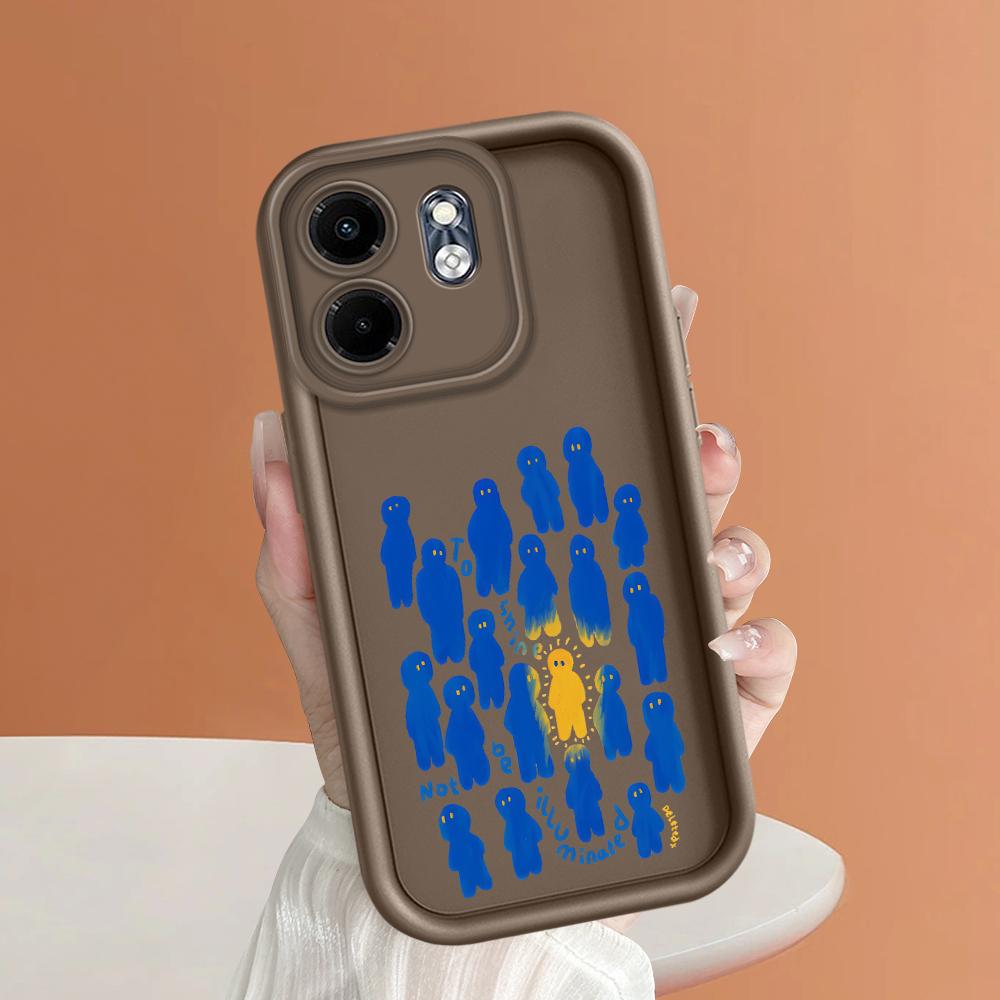 Soft Silicone Phone Casing Full Cover Camera Shockproof Protection Case for Huawei Honor Infinix Tecno iPhone Motorola Google