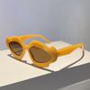 Vintage Brand Designer Irregular Wave Sunglasses Women Sun Glasses For Men Popular Punk Fashion Luxury Funny Cute Shades UV400