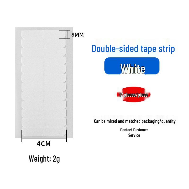 Biological Double-Sided Waterproof Sweatproof Adhesive Wig Tape – High Adhesion, Invisible Hair Extensions Glue.