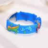 Free Personalized Custom Name ID Bracelet for Boys Girls, Cartoon Silicone Adjustable Wristband, Engraved Jewelry Gift for Kids
