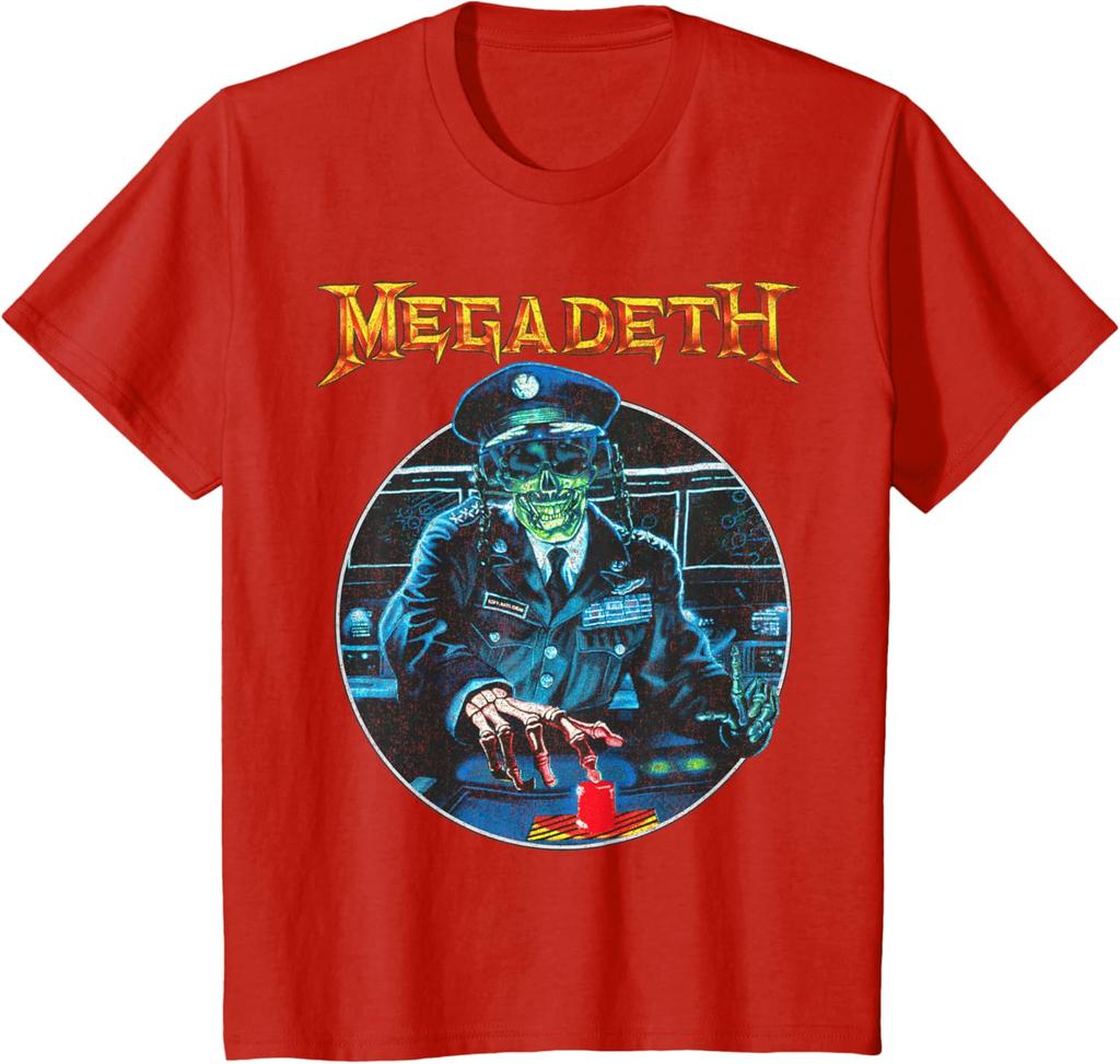 Megadeth - Vintage General Vic T-Shirt Short Sleeves Classic hot product Y2k High-end Luxury high quality Unisex Oversized soft