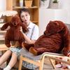 Plush Bear Djungelskog Toy Animal Stuffed Doll Cartoon Decoration Kids Gift