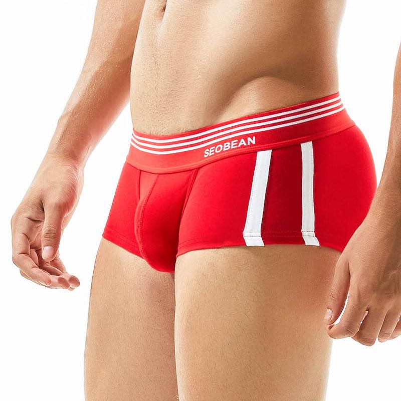 Herren Slips Herren Unterwäsche Boxershorts Sportunterwäsche Niedrige Taille Bequem Herren Boxershorts Unterhosen