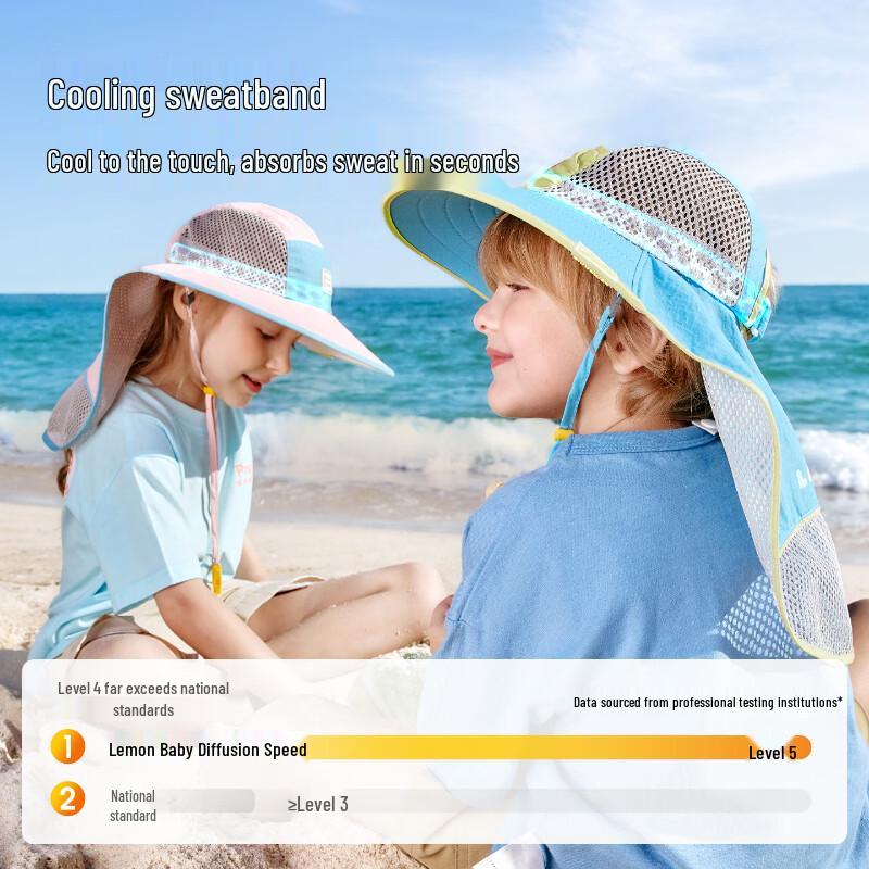 Lemonkid Kids' Sun Protection Shawl Hat
