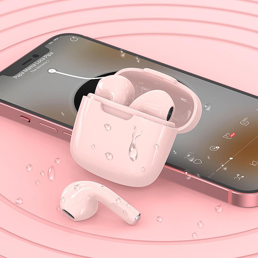Half-in-ear Bluetooth TWS Earbuds: Wireless Noise-Cancelling, Universal Clip-on Sports Earphones for Android