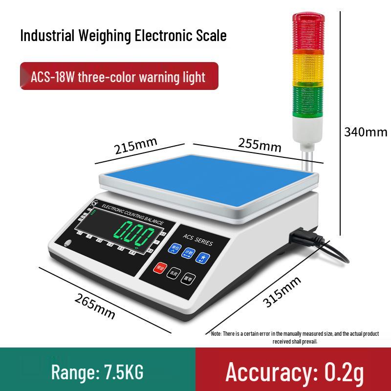 Industrial High-Precision Checkweighing Platform Scale (CN version)
