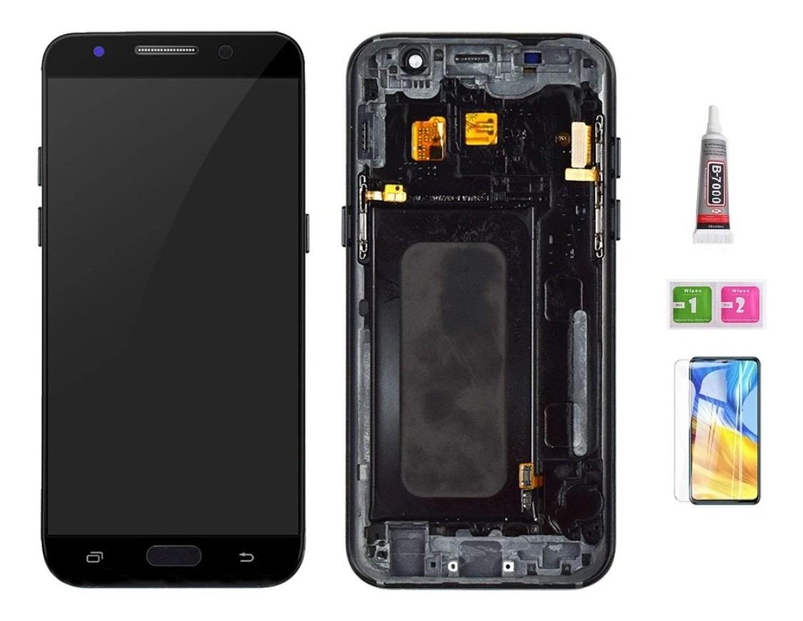 

Дисплей Екран+рамка для Samsung A3 2017 A320 чорний