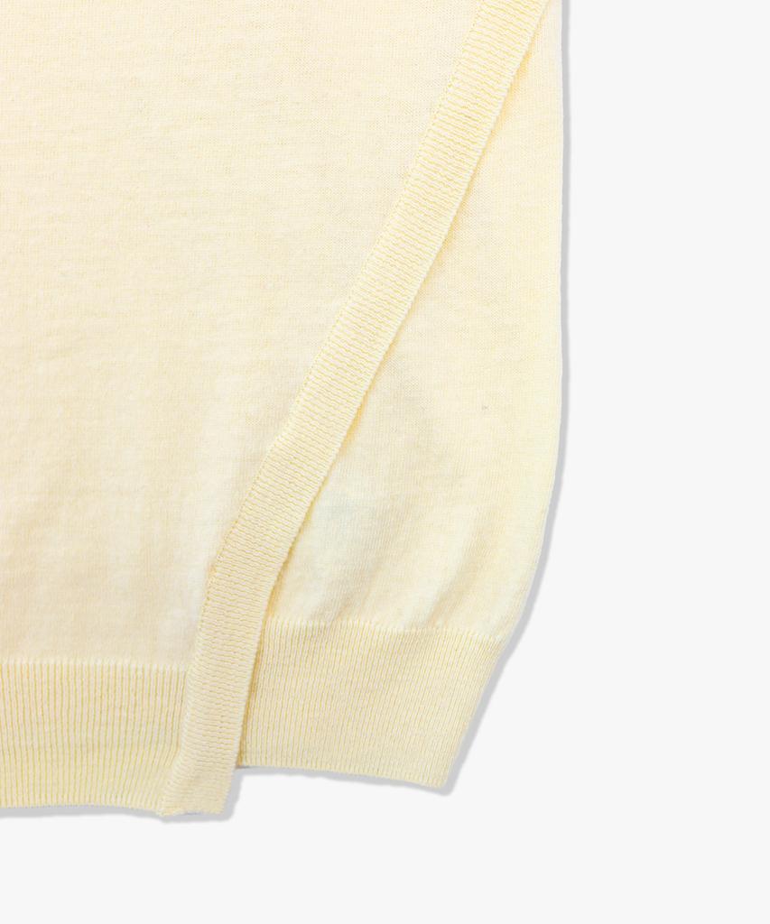Aenitaimlolig Camellia V-Neck - Lemon