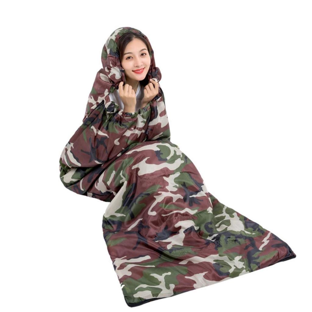 LEEPWEI Sleeping Bag, Envelope Type, Lightweight, Heat Retention, Cold Resistant, Waterproof, Compact, Outdoor, Camping, Mountain Climbing, Sleeping