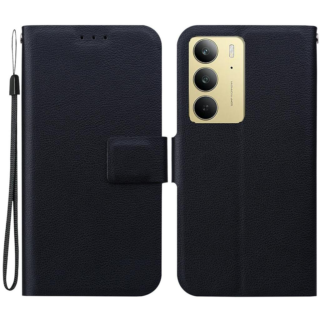 For Realme C75 4G Case Ultra-Thin PU Leather+TPU Phone Cover with Card Slot