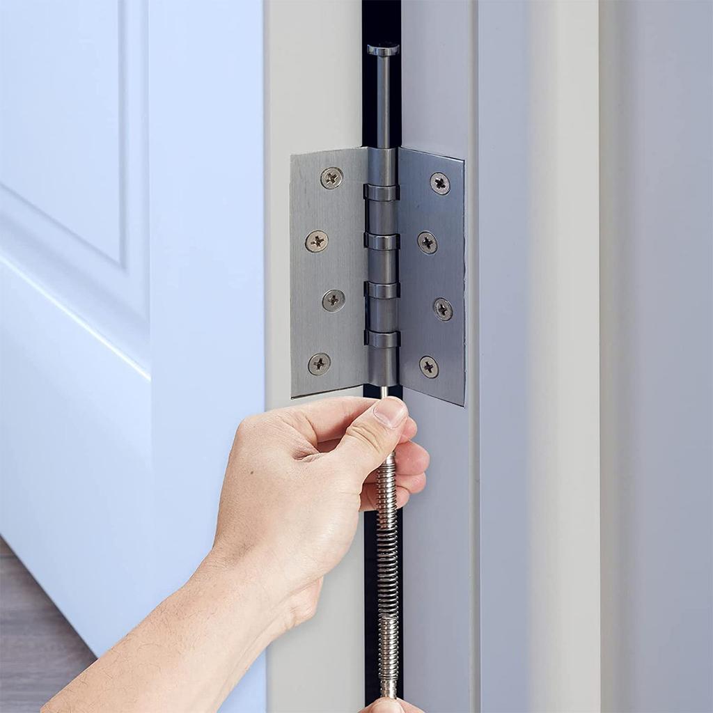 Spring Tool Hammerless Nail Set Center Pin Punch Spring Loaded Marking Metal Double Ended Prick Punch Hammerless Hammer Punch