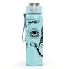 1PC Artistic Eye Graffiti Street Art Print 750ml Color Plastic Sports Water Bottle Leakproof Flip Straw Lid Suitable for Sports Office Home Use
