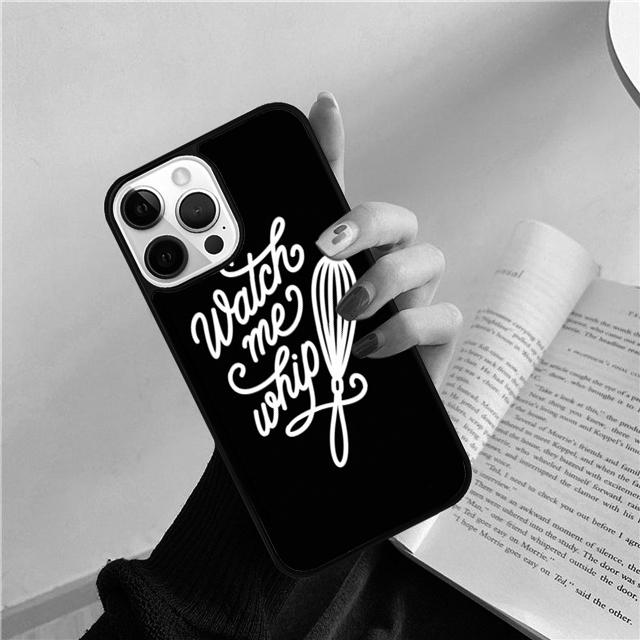 Love Baking Chef Knife Phone Case For iPhone 17 Air 15 16 Cover  14 11 13 Pro Max 12 Plus Max Cover Coque