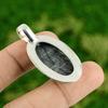 Daughters Day Sale Sterling Silver Natural Picasso Jasper Anniversary Pendant