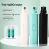 Pet Nail Grinder Battery Operated For Dogs And Cats Low Noise Nail Trimmer For Home Pet Grooming Care Tools