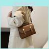 Vintage Fashion Women's Handbag 2024 Spring New Trend Dual Strap Ladies Bag