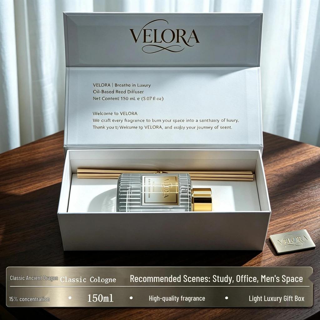 Luxury Aromatherapy Essential Oil Diffuser: Long-Lasting Scent for Home, Bedroom, and Bathroom