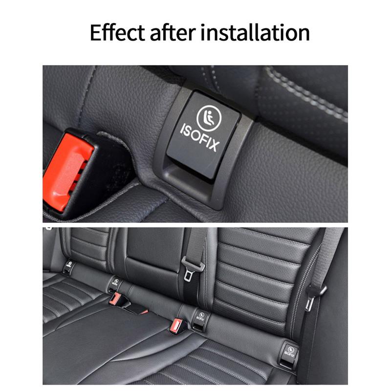 Switch Cover ISOFIX Cover Truck Auto Car Accessories Black Parts Replacements 1 Pc 63 * 48 * 40mm A2059200513 ABS