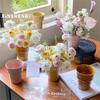 Creatieve IJsbeker Vorm Keramische Vaas Voor Bloemstukken Handgemaakte DIY Woondecoratie Accessoires Boeket Display