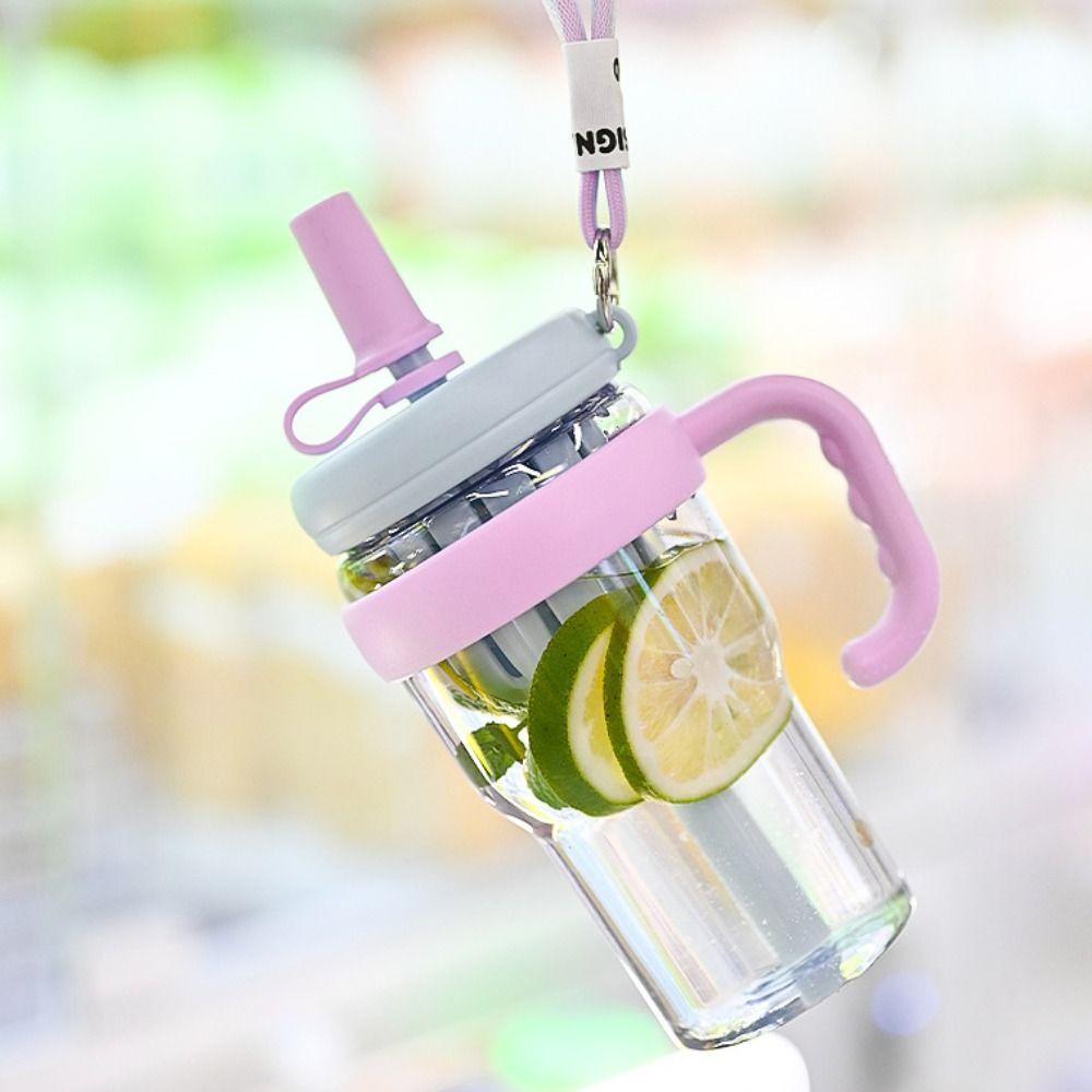 Leak-Proof Water Bottle with Straw Tea Infuser Lucky Belly Cup Sports Water Bottle  Daily Life