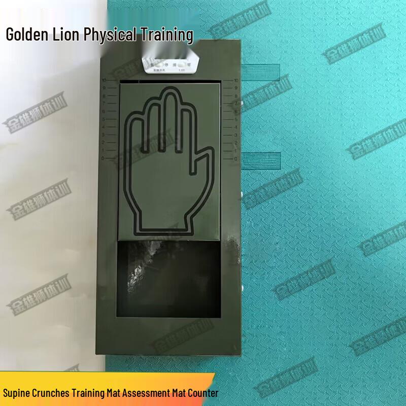 Golden Lion Sit-Up Crunch Training Mat with Automatic Counter