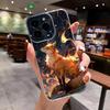 Leaves Fall Fox Halloween Phone Case For IPhone 17 Air 16 E 15 14 8 7 Plus 13 12 Mini 11 Pro Max Anti Transparent Drop Cover