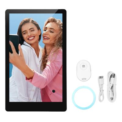 Telefon Vlog Selfie Bildschirm 3,97 Zoll Telefon Rückkamera Drahtloser Magnetischer Selfie Bildschirm für Android