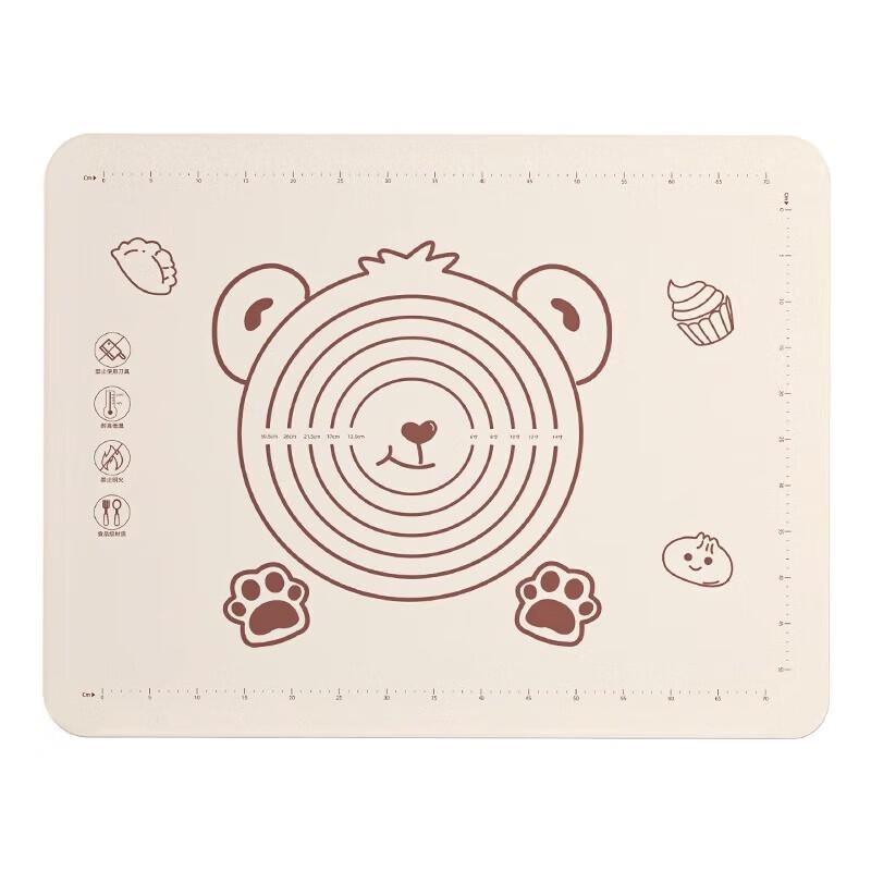 Deepuer Thickened Food Grade Silicone Dough Kneading Mat