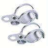2pcs Motorcycle Fork Ear Clamps Bracket Turn Signal Light Mount Brackets Headlamp Holder Clamp Fit For 27mm-31mm Fork Tube