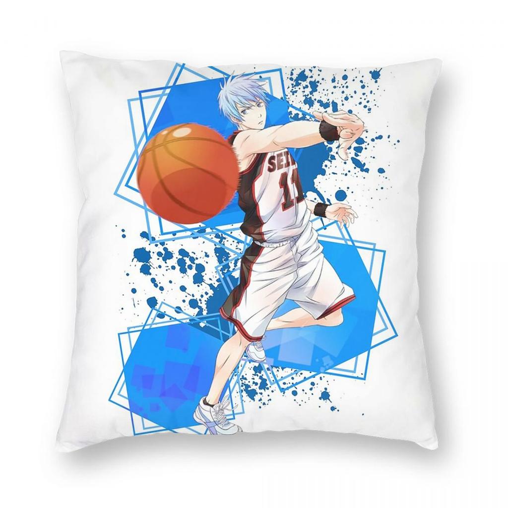 Japanese Anime Kuroko No Basket Square Pillowcase Pillow Cover Cushion Zip Decorative Comfort Throw Pillow for Home Bedroom