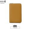 Japanese Multifunctional Genuine Leather Passport & Passbook Holder with Zipper
