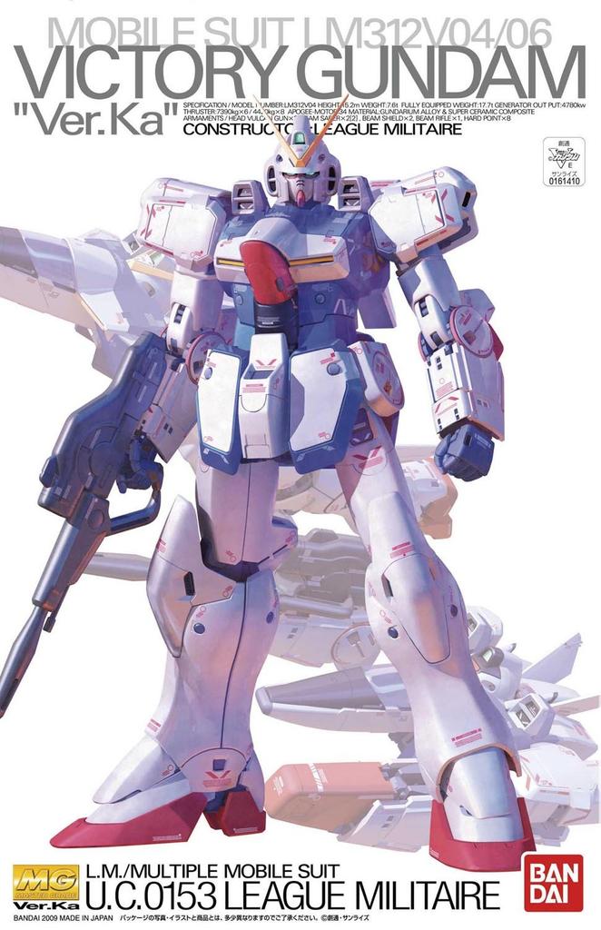 MG LM312V04 V Gundam limited clear Suit V 1/100 Ver.Ka (with parts) (Mobile Gundam)