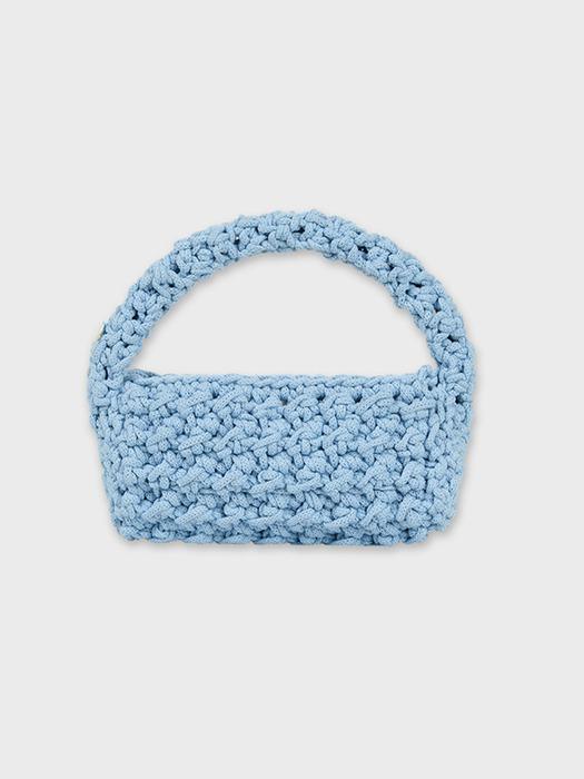Tinknit Knit Handmade Tote Bag Red